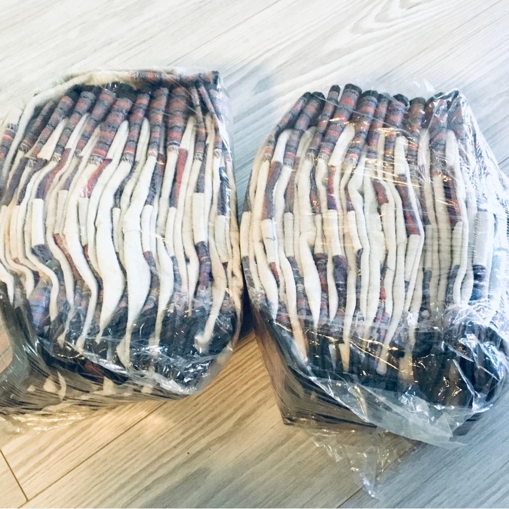 New (24 Pairs) Cowhide Leather Palm Work Gloves, Size: L / Large